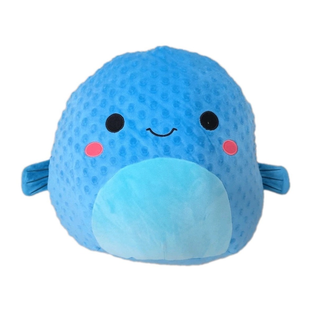 Squishmallows‎ Original  Large Refalo The Blue Fish - Official Jazwares Plush